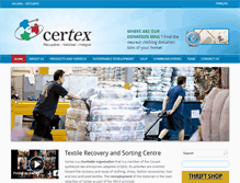 Tablet Screenshot of certexcanada.com